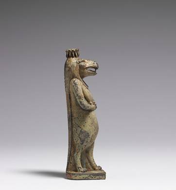 Taweret Statue - Downloaded from https://commons.wikimedia.org/wiki/File:Egyptian_-_Taweret_-_Walters_481539_-_Right_Side.jpg